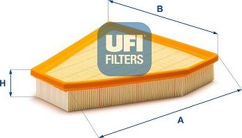 UFI 30.B17.00 - Filtro aria www.autoricambit.com