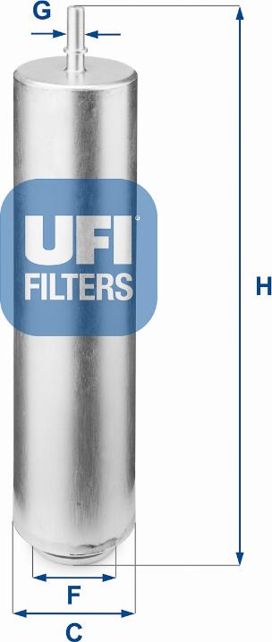 UFI 31.952.00 - Filtro carburante www.autoricambit.com