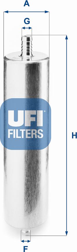 UFI 31.985.00 - Filtro carburante www.autoricambit.com