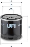 UFI 24.297.00 - Filtro carburante www.autoricambit.com