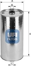 UFI 20.012.02 - Filtro olio www.autoricambit.com
