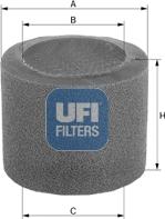 UFI 27.917.00 - Filtro aria www.autoricambit.com