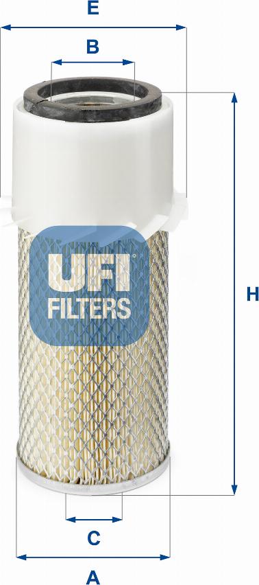 UFI 27.924.00 - Filtro aria www.autoricambit.com