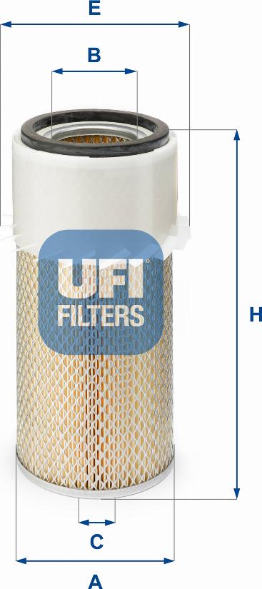 UFI 27.920.00 - Filtro aria www.autoricambit.com