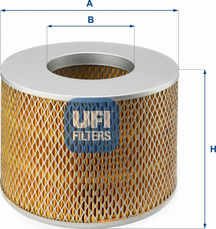 UFI 27.583.00 - Filtro aria www.autoricambit.com