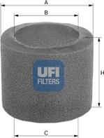 UFI 27.059.00 - Filtro aria www.autoricambit.com