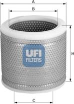 UFI 27.062.00 - Filtro aria www.autoricambit.com