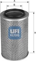 UFI 27.980.00 - Filtro aria www.autoricambit.com