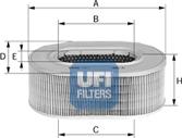 UFI 27.591.00 - Filtro aria www.autoricambit.com