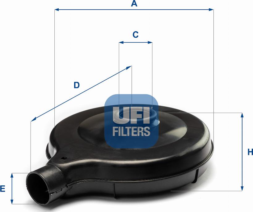 UFI 27.110.00 - Filtro aria www.autoricambit.com