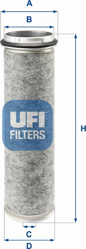 UFI 27.129.00 - Filtro aria www.autoricambit.com