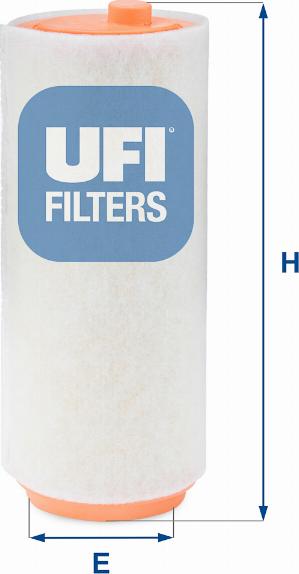 UFI 27.353.00 - Filtro aria www.autoricambit.com