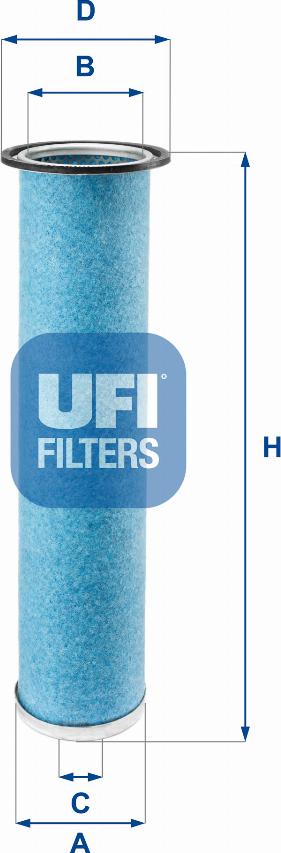 UFI 27.949.00 - Filtro aria www.autoricambit.com