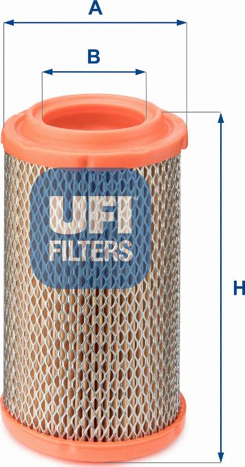 UFI 27.756.00 - Filtro aria www.autoricambit.com