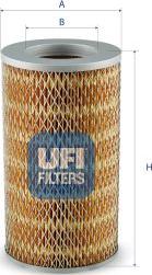 UFI 27.D10.00 - Filtro aria www.autoricambit.com