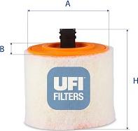 UFI 27.F37.00 - Filtro aria www.autoricambit.com