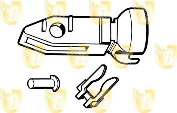 Unigom 162048 - Kit disinnesto, Azionamento frizione www.autoricambit.com