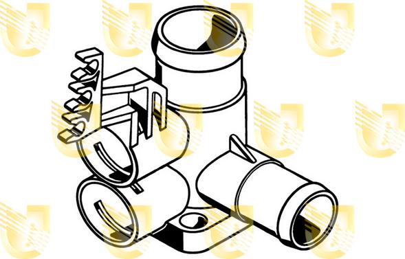 Unigom 341803 - Flangia d. refrigerante www.autoricambit.com