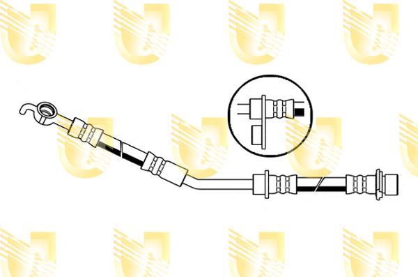 Unigom 378403 - Flessibile del freno www.autoricambit.com