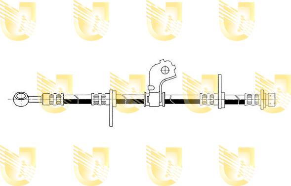 Unigom 377257 - Flessibile del freno www.autoricambit.com