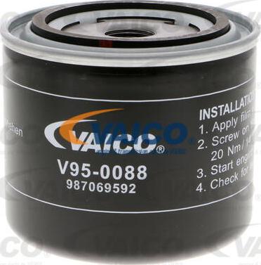 VAICO V95-0088 - Filtro olio www.autoricambit.com