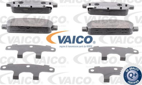 VAICO V40-0682 - Kit pastiglie freno, Freno a disco www.autoricambit.com