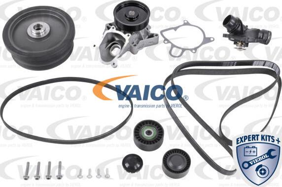 VAICO V20-50105-BEK - Pompa acqua + Kit cinghie dentate www.autoricambit.com