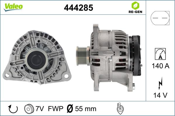 Valeo 444285 - Alternatore www.autoricambit.com