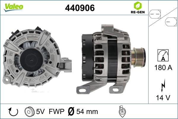 Valeo 440906 - Alternatore www.autoricambit.com