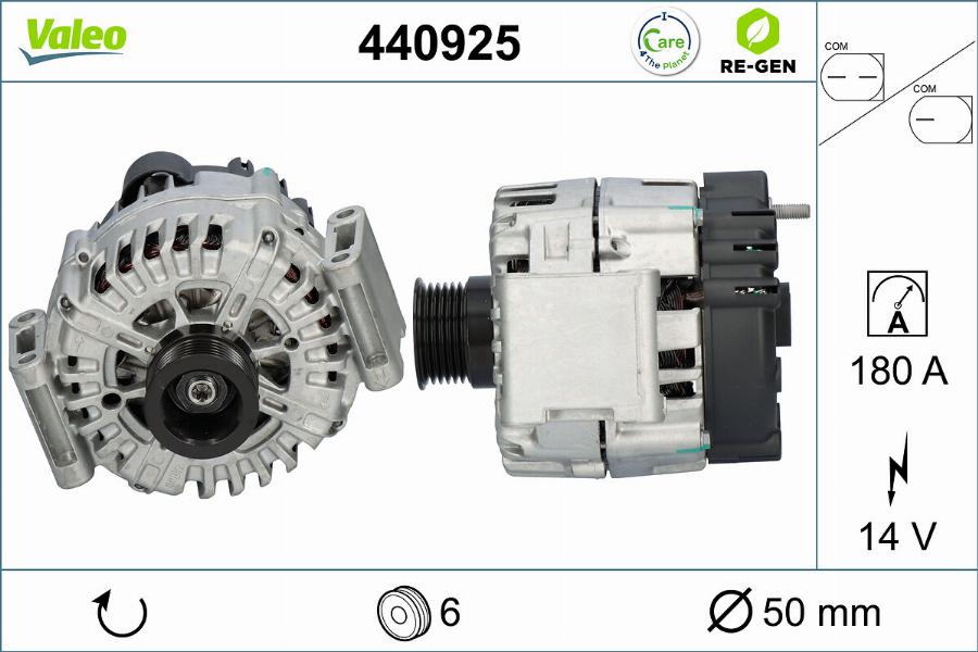 Valeo 440925 - Alternatore www.autoricambit.com