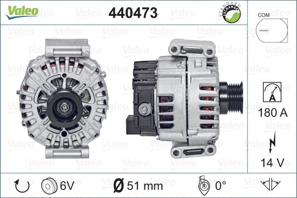 Valeo 440473 - Alternatore www.autoricambit.com