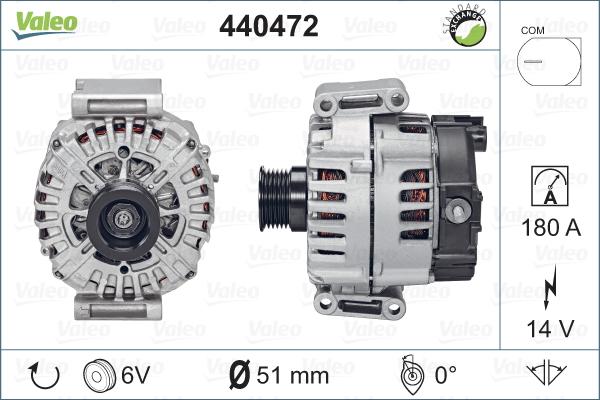 Valeo 440472 - Alternatore www.autoricambit.com