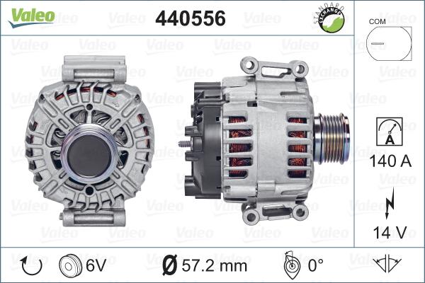 Valeo 440556 - Alternatore www.autoricambit.com