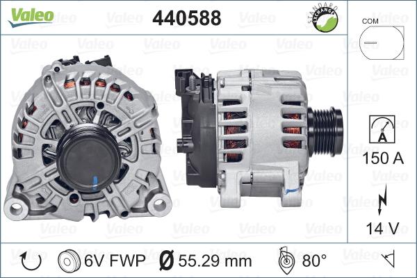 Valeo 440588 - Alternatore www.autoricambit.com