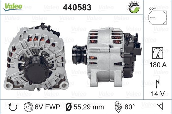 Valeo 440583 - Alternatore www.autoricambit.com