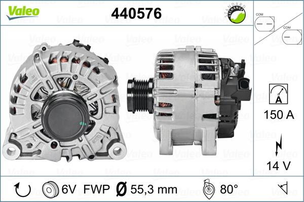 Valeo 440576 - Alternatore www.autoricambit.com