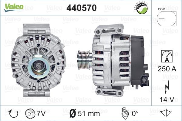 Valeo 440570 - Alternatore www.autoricambit.com