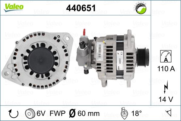 Valeo 440651 - Alternatore www.autoricambit.com