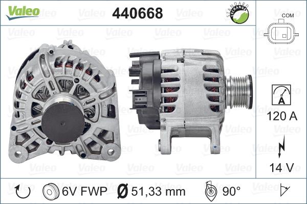 Valeo 440668 - Alternatore www.autoricambit.com