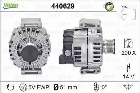 Valeo 440629 - Alternatore www.autoricambit.com