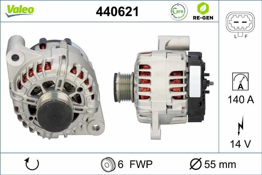 Valeo 440621 - Alternatore www.autoricambit.com