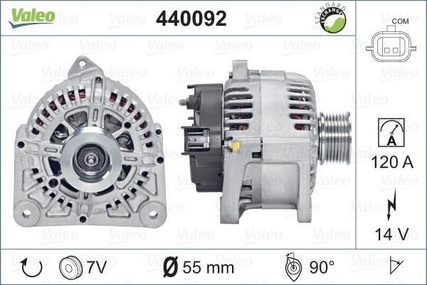 Valeo 440092 - Alternatore www.autoricambit.com