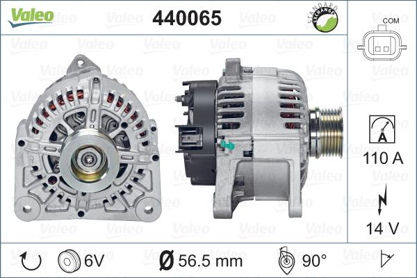 Valeo 440065 - Alternatore www.autoricambit.com