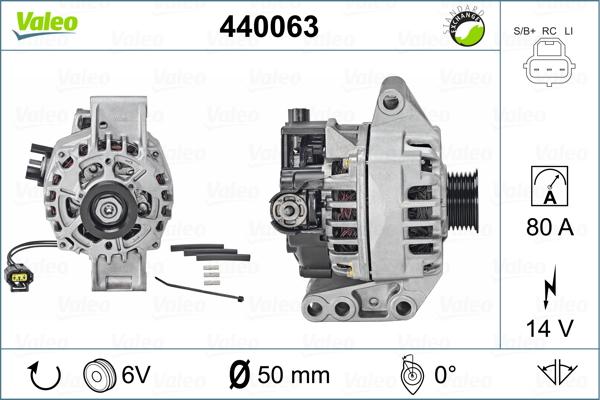 Valeo 440063 - Alternatore www.autoricambit.com