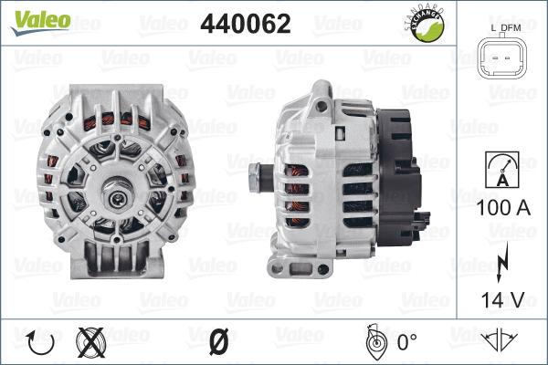 Valeo 440062 - Alternatore www.autoricambit.com