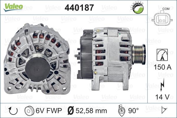 Valeo 440187 - Alternatore www.autoricambit.com