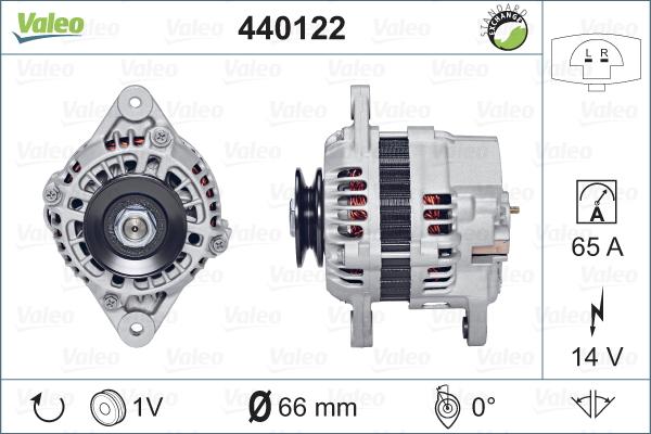 Valeo 440122 - Alternatore www.autoricambit.com