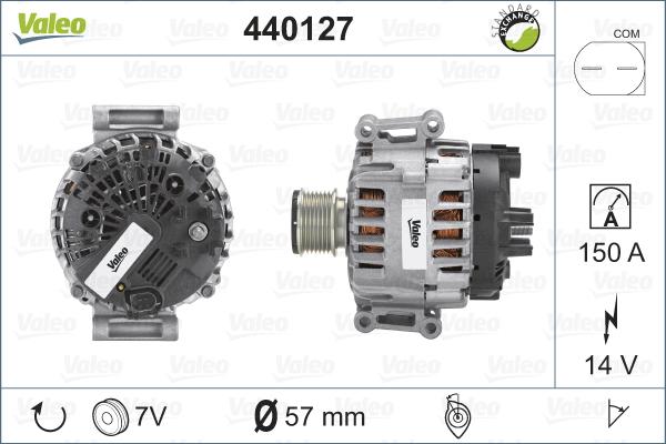 Valeo 440127 - Alternatore www.autoricambit.com