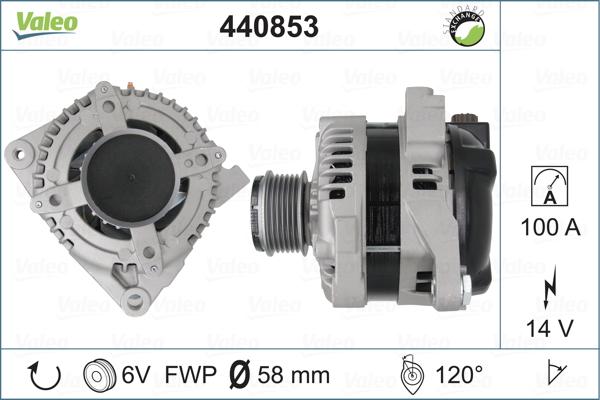 Valeo 440853 - Alternatore www.autoricambit.com