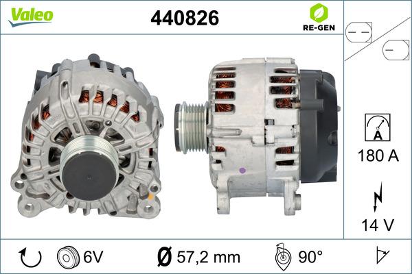 Valeo 440826 - Alternatore www.autoricambit.com